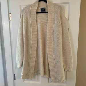 Knit cable cardigan